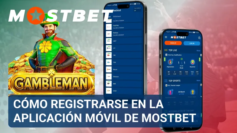 Formulario de registro de MostBet abierto en la aplicación móvil para crear una cuenta.
