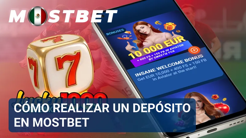Interfaz de depósito con campos para seleccionar un método de pago e ingresar el monto.
