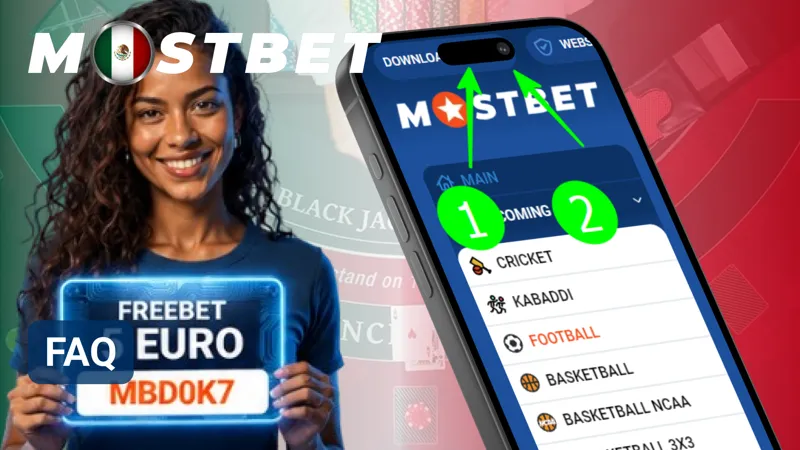 Panel de preguntas frecuentes con información sobre apuestas en esports dentro de MostBet México.