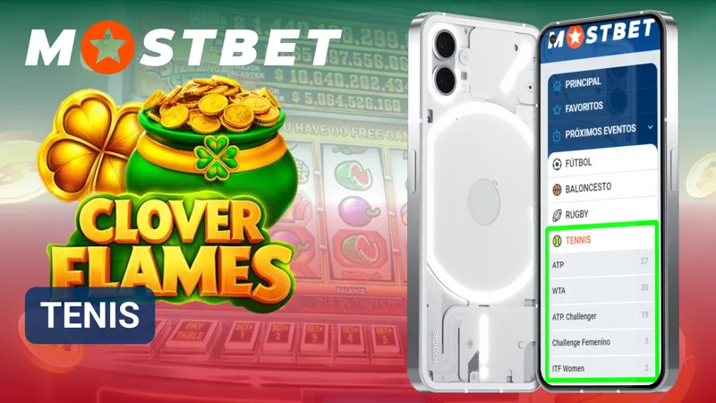 Encuentros de tenis en MostBet con cuotas, estadísticas y opciones de apuesta disponibles.