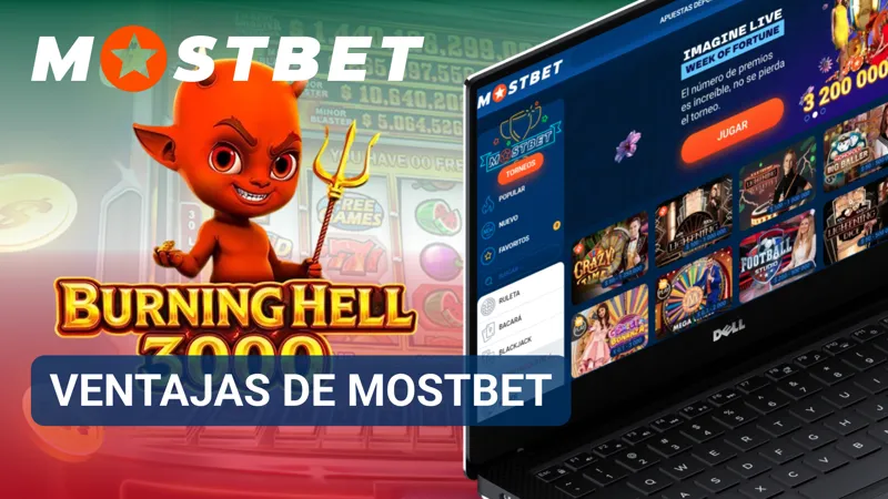 Interfaz de MostBet mostrando herramientas, categorías de apuestas y funciones destacadas de la plataforma.