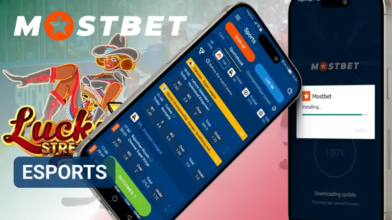 Competiciones de eSports en MostBet con partidas, cuotas y mercados de apuesta en pantalla.