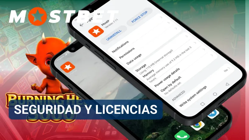 Información de MostBet sobre protección de datos, verificación y licencias de operación.