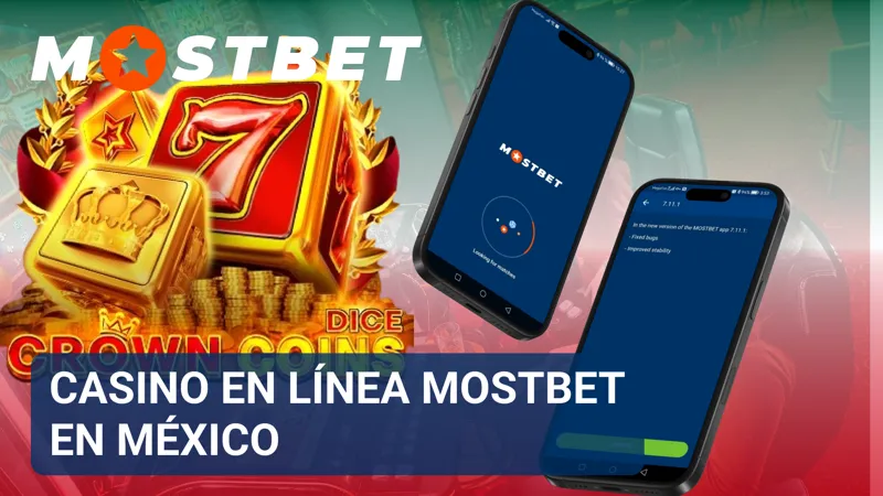 Catálogo del casino online de MostBet con diferentes categorías de juegos disponibles en México.
