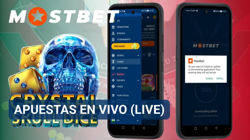 Sección live de MostBet con eventos deportivos en tiempo real y cuotas actualizadas.