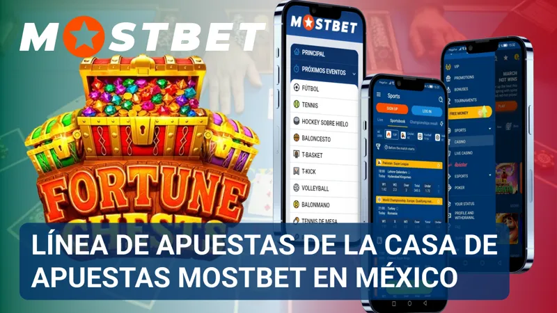 Usuario revisando la línea de apuestas deportivas de MostBet con varios deportes y mercados disponibles.