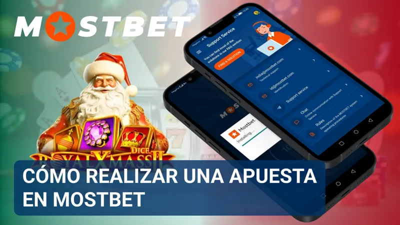 Usuario confirmando una apuesta deportiva en MostBet desde la interfaz de la plataforma.
