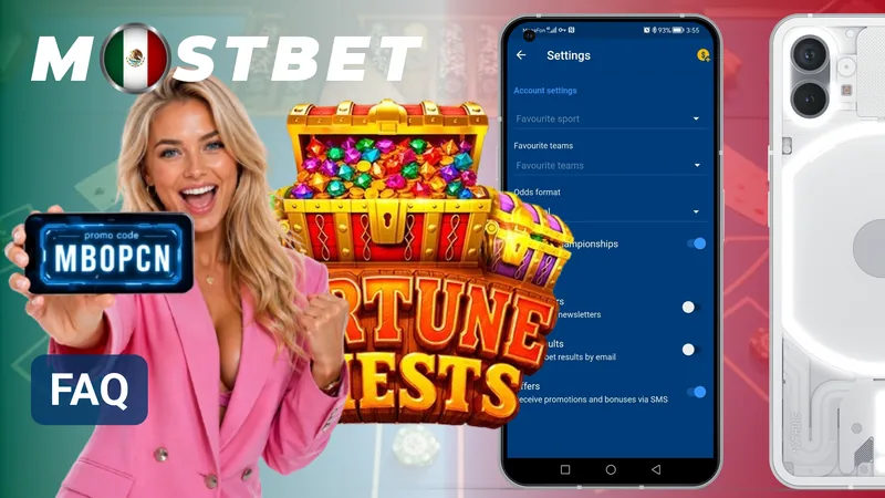 Bloque de preguntas frecuentes con consultas sobre códigos promocionales y cupones de MostBet México.
