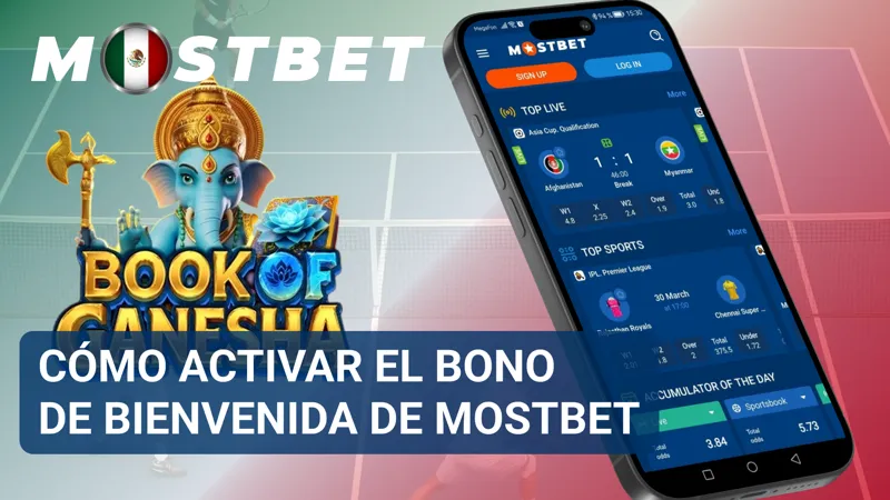 Una persona selecciona la opción para activar el bono de bienvenida desde su cuenta.